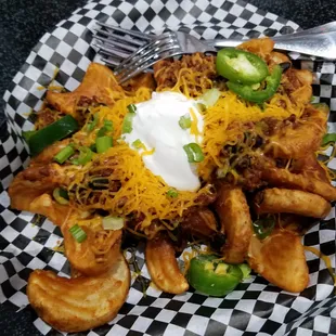 Chili cheese fries... delicious