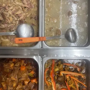 Pig Feet, Pinapaitan, Beef stew, Igado.