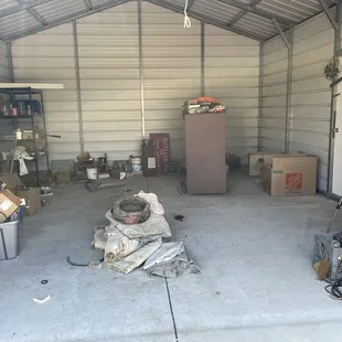 This is how they left everything