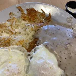 Country Steak &amp; Eggs breakfast