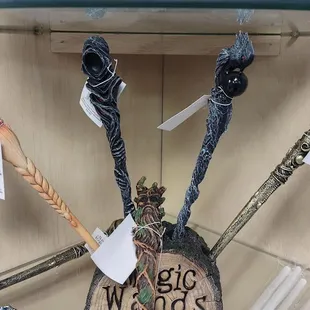 Some of the wands we carry.