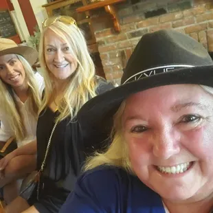 Ready for a eventful day! But cocktails first.