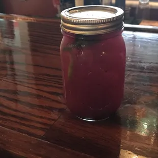 Blueberry Elderberry Mojito is to die for. Thanks, Bob for the awesome suggestions and amazing drink. Fresh juices, perfectly made.