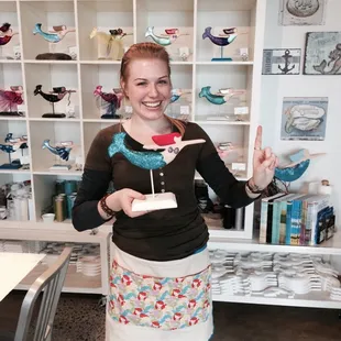 Chloe, the owner, was awesome @mermaidfactory! She was even kind enough to rate my mermaid  #GoodTimesWithFriends