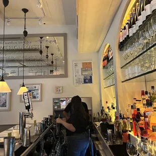 The bar