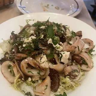 Seared Calamari Salad