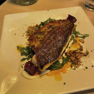 Striped Bass a la Plancha