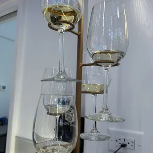 White wine Flight