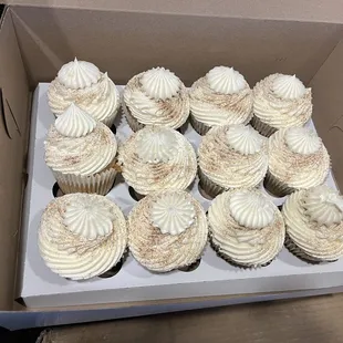 Carrot cake had to order a dozen to get this flavor