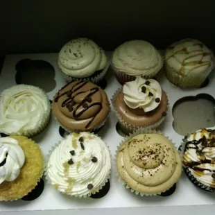 Assorted cupcakes!