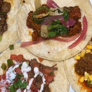 Al pastor and barbacoa
