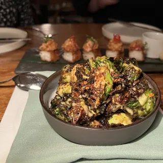 Pan Seared Brussels