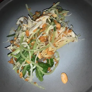 Crispy Rice Crab Salad