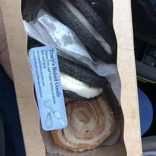 My main reason for stopping - Tracy's vegan baked goods