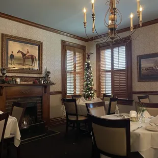 One of the dining rooms. Quaint!