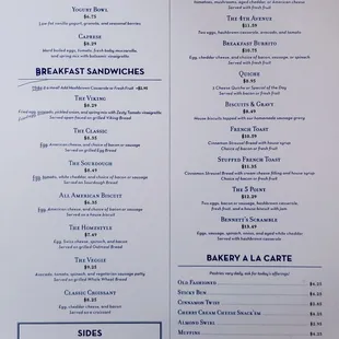 05/04/2021 Menu 1 of 2 Breakfast