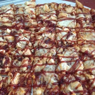 BBQ, Bacon, Chicken Pizza - Yum!