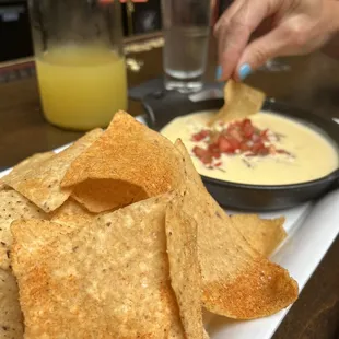 Chips and queso