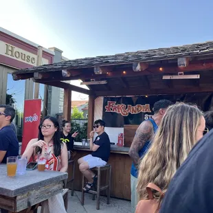 Bar area