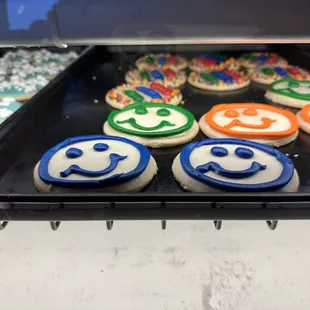 Smiley face cookies