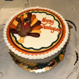 Thanksgiving cake