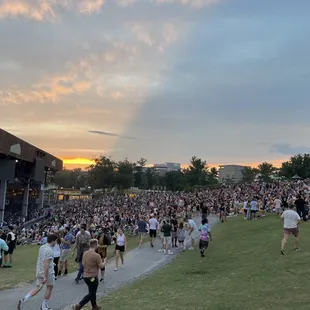 a large crowd of people at a concert