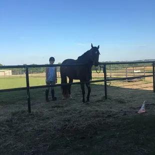 Kathleen and Cisco after their lesson!!