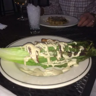 Grilled Romaine Salad