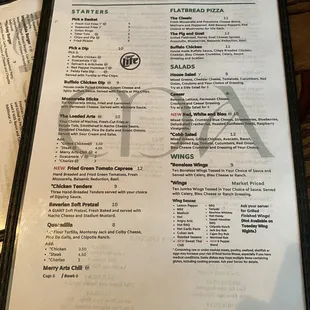 Food Menu