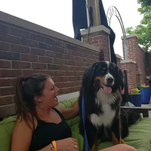 Dog patio friendly!!!