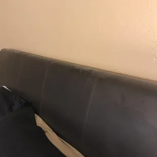 Bed headboard. By Jove! I think that's DUST!