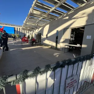 Check in window and skate rental (included with ticket)