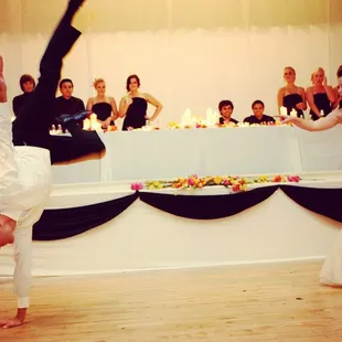 MERRY WEDDINGS : Doug &amp; Jesse wow their guests with a surprise choreographed First Dance. Kansas City, MO Wedding DJ &amp; Wedding MC