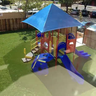 A second play structure. (during open house)