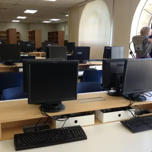 Computer lab (during open house)