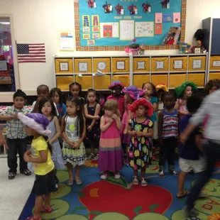 This is the Pre-K 1 class. Currently there are two teachers. Ms. Miriam (fluent in spanish) and Ms. Pearl, the kids love them