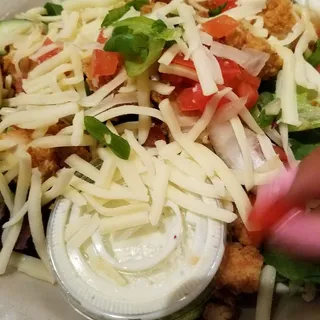 Fried Chicken Tender Salad