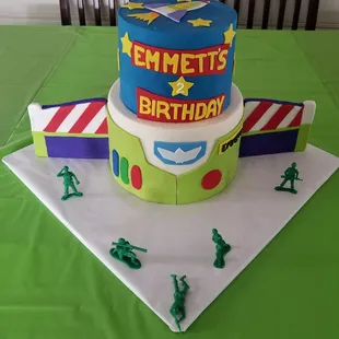 a toy story cake