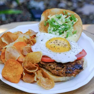 Pork Longganisa with Kamote Chips