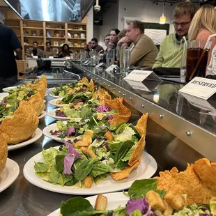 Deconstructed Caesar salad 3rd course - Feb 17 2023 with Chef Drew Conner