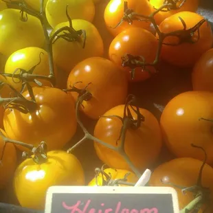 Heirloom tomatoes