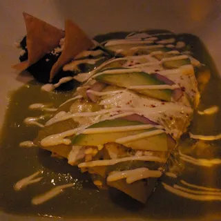 Enchiladas Verdes