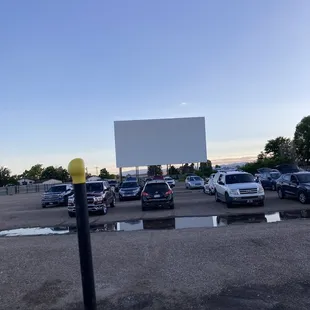 Drive-in screen