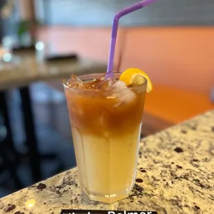 Nimbu Palmer (lime, sugar, salt, spices, sweet tea) $4