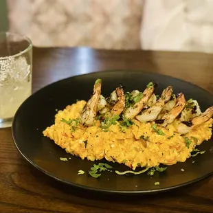 Spanish Risotto with Shrimp