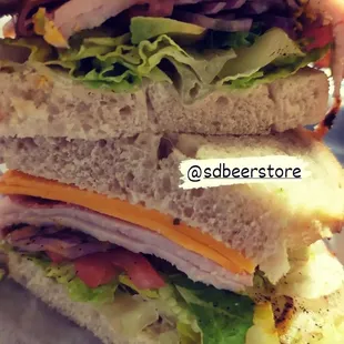 8&quot; California Club Sandwich