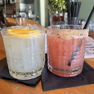 HH Mexcalarita and HH Watermelon Margarita