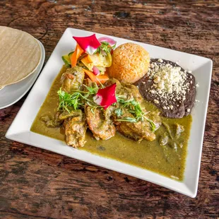 Chili Verde Pork Ribs