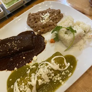 Tamal & Enchilada Combo
