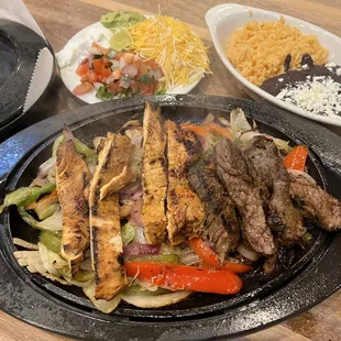 Chicken &amp; Steak Fajitas
